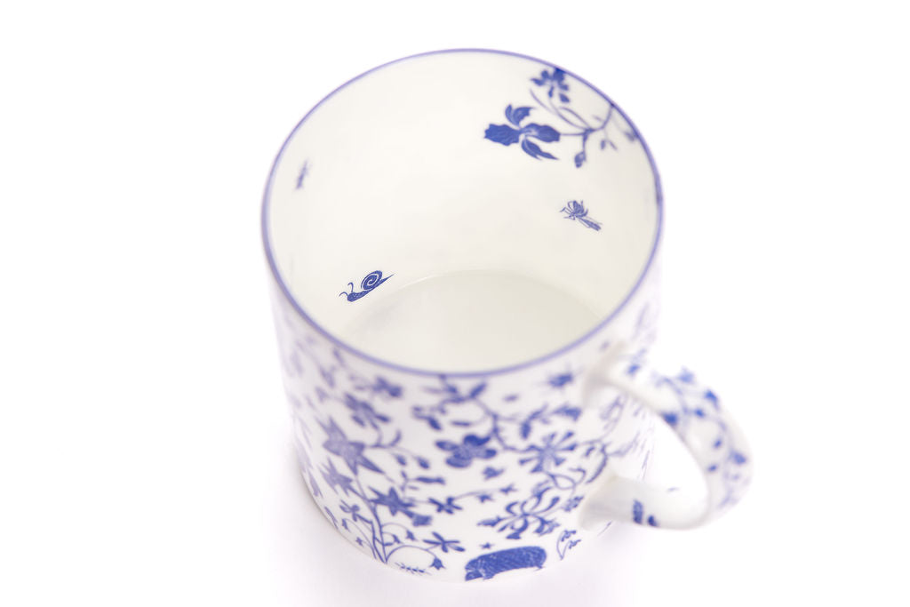 Millefleur fine bone china milk jug & two mugs