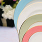 Sky Blue fine bone china dinner plate