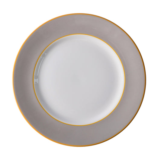 Smoke fine bone china dinner plate